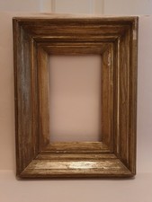 Antique Victorian Gesso Frame rebate/picture size 25.7 cm x 16 cm