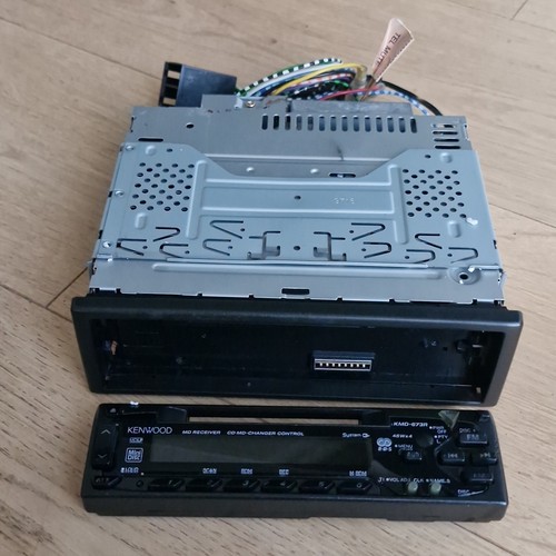 Kenwood kmd 673r single - kenwood, single-din