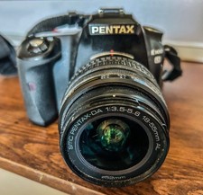 Pentax K 100 D with 18-55mm