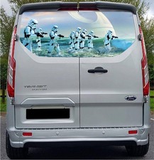 Tailgate wrap for Ford Transit