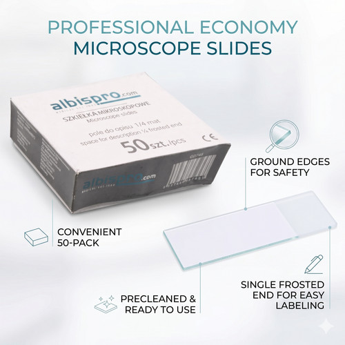 Microscope slides pcs pre - 50,