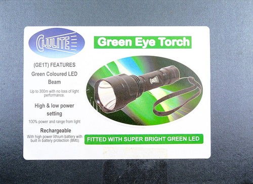 Clulite ge1t green eye led - green,