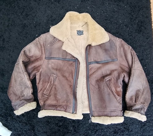 Vintage aviator shearling - vintage,