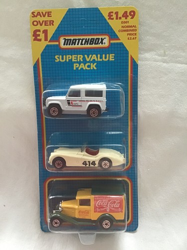 Matchbox mb858 triple pack - matchbox,