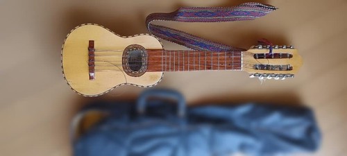 Charango with strap - with,