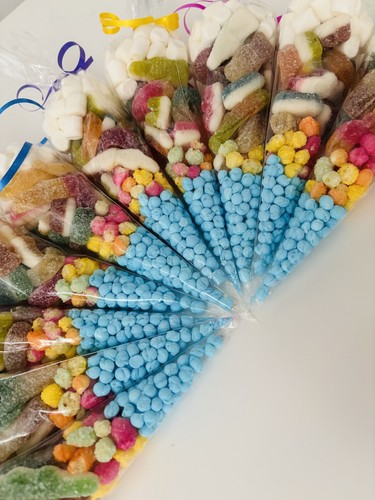 Blue pre filled - pre, cones