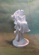 BRIDE & GROOM HAND PAINTED WEDDING CAKE TOPPER 