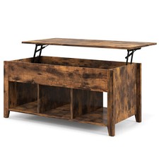 Lift Up Coffee Table  Rising Tabletop Dining Table Modern Accent Side Table