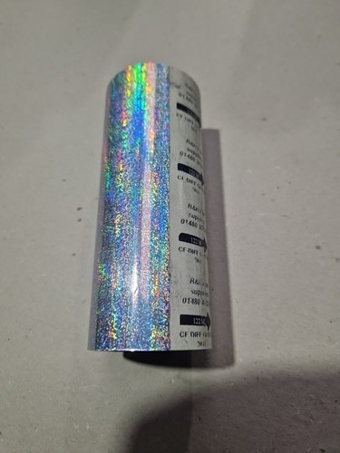Glitter holographic foil - glitter, used