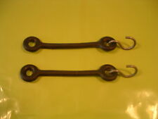 1 pair Ifor Williams Horse Trailer Rubber Partition Ties Holders with Hooks