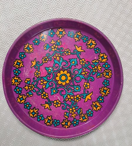 Vintage flower power - flower, mod