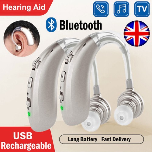 Bluetooth rechargeable hearing - bluetooth,
