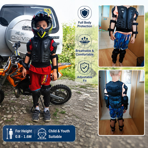 Kids motocross body armour - kids,
