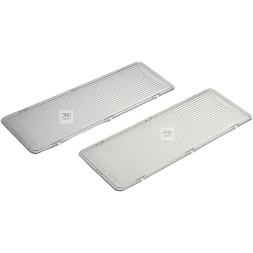 Cooker hood light cover - 2x,