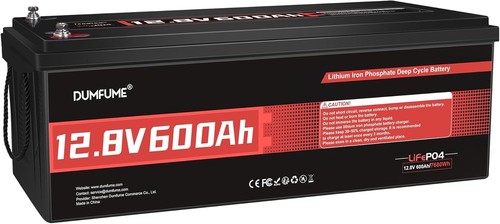 12v 600ah lifepo4 lithium - 12v,