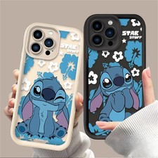 Cartoon Stitch Shockproof Phone Case for iPhone 16 15 14 13 12 11 SE XR X UK