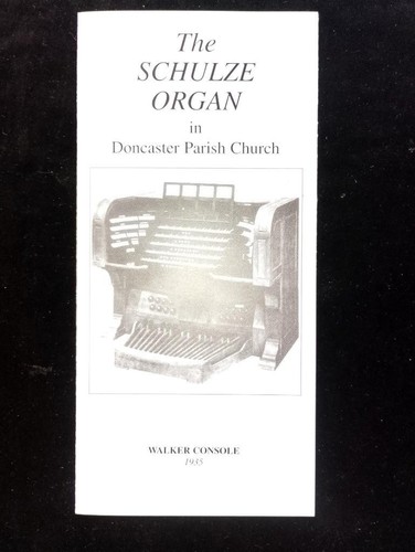 The schulze organ doncaster - organ, in