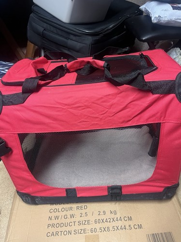 Collapsible travel dog crate - collapsible,