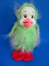 RARE! ORVILLE THE GREEN PLUSH DUCK soft toy KEITH HARRIS TEBRO VINTAGE 1980'S