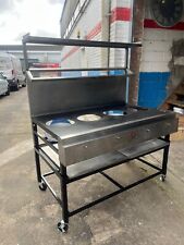 4 chinese burner with indian style cooker frame 