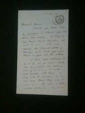 1915 CHURCHILL'S LETTER TO HIS