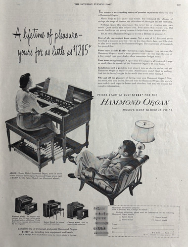 Hammond organ music glorious - hammond,
