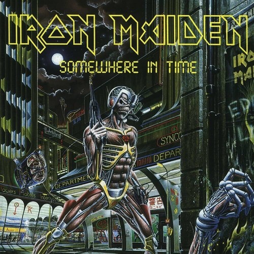Iron maiden somewhere time - iron,