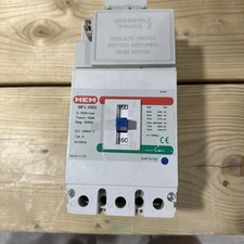 MEM MFL1603 160 AMP 25kA TRIPLE POLE 160A F-FRAME MCCB Bill TLF1603 MEMSHIELD 2