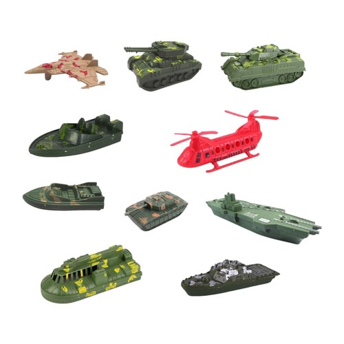 10pcs aircraft carrier toy - aircraft,