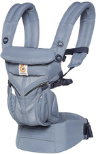 Ergobaby Omni 360 All-Position Baby Carrier Newborn Toddler Air Mesh Oxford Blue