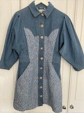 River Island Denim Dress Size