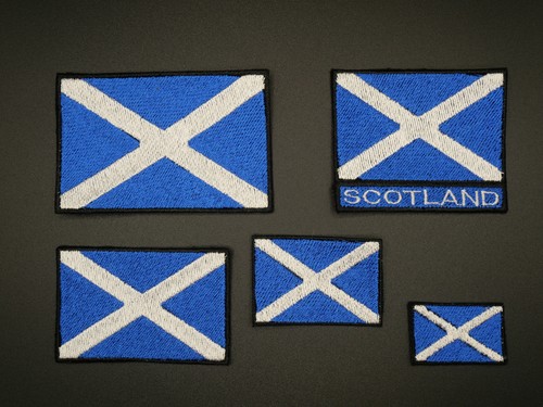 Scotland flag embroidered - scotland,