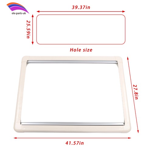 Cream 100cm 65cm - cream, motorhome