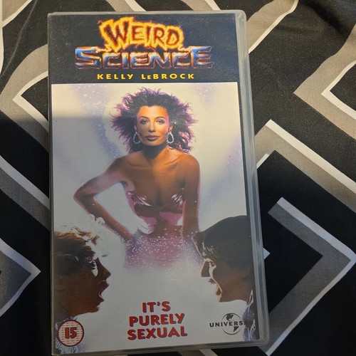 Weird science vhs video - science, tape