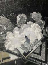 ?Spanish Ruffle detail Frilly Ankle Socks Diamanté Bow ? Custom Baby Girls  ❤️