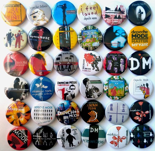 Depeche mode lot pin button - pin,