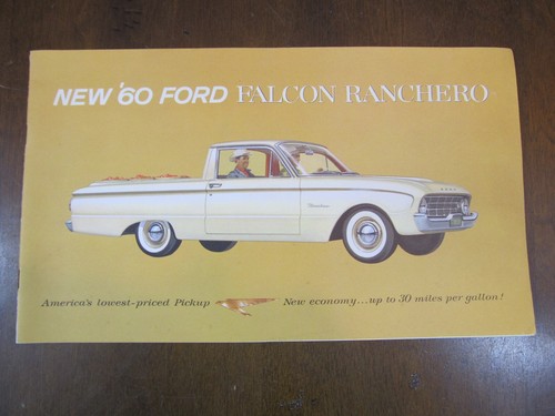 1960 ford falcon - falcon, ranchero