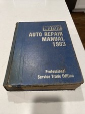 1983 Motor Auto Repair Manual
