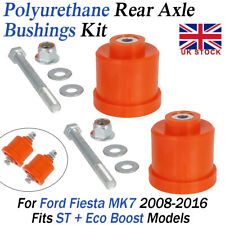 Rear Axle Suspension Beam Bushes with Fixings Poly For Ford Fiesta MK7 2008-2016
