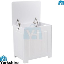 Laundry Basket Wooden Bathroom