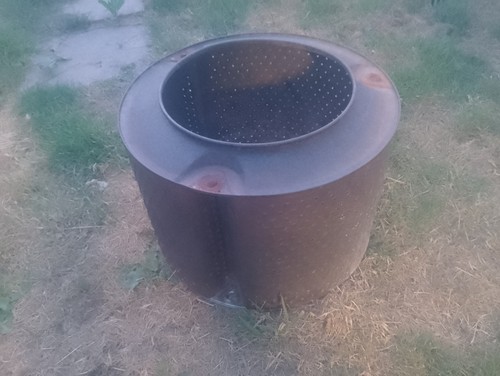 Upcycled washing machine drum - upcycled,