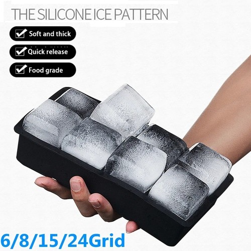 Large silicone ice - large, tray