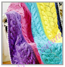 Knitting Pattern  Baby blanket