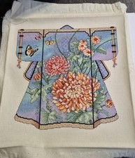 Finished  Cross-stitched
