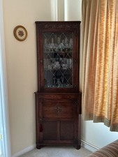 Jaycee Dark Oak Corner Display