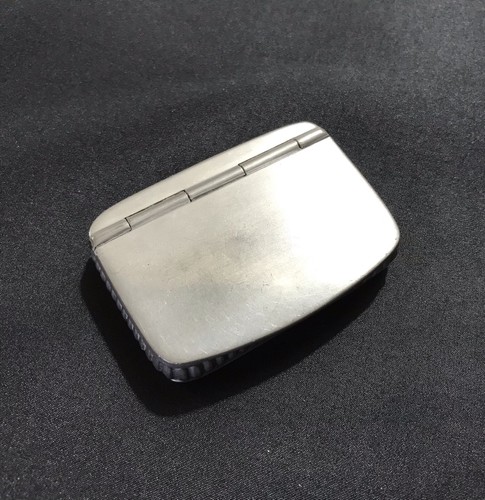 Pewter snuff box - pewter,