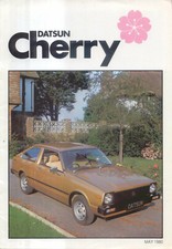 Datsun Nissan Cherry Range