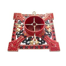 Cast iron christmas tree stand - cast,