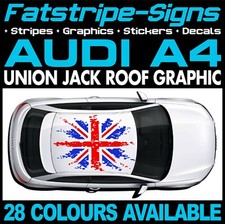 fits AUDI A4 UNION JACK ROOF