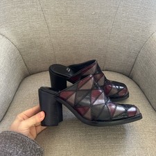 NWOT: Jeffrey Campbell Karma Colorblock Mule sz 7